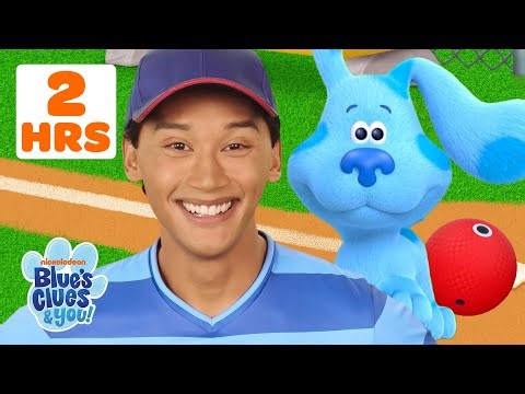 2 HOURS of Blue's Sports & Games! ⚾ w/ Josh! | Blue's Clues & You!
