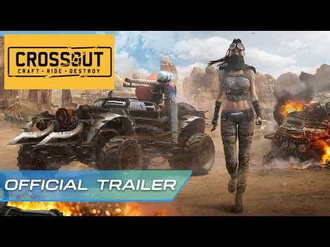 Crossout - "Playing With Fire" Official Trailer | Explosive Fire Builds & PvP Chaos