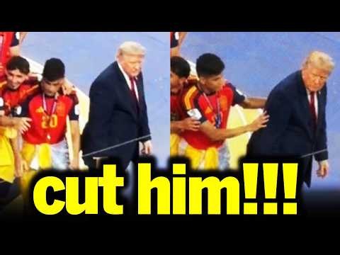 They cut him out...