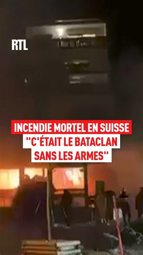 🎙️"Un bilan terrible peut-être en train de s'aggraver" Invité d'RTL, le chef du département de la sécurité du canton du Valais, Stéphane Ganzer évoque "entre 80 et 100 blessés en urgence absolue" dans #RTLMatin | RTL