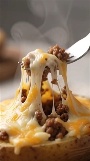 🥔 Gourmet Shepherd’s Pie Stuffed Baked Potatoes