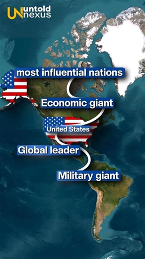 Why The United States Is So Powerful #map #geography #country