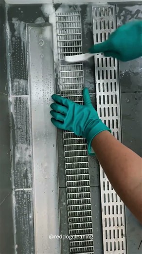 Shower Drain Grate Deep Clean 🤢✨