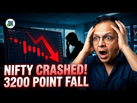 Nifty Crash: Distribution, Liquidity Trap & What Happens Next? | Live with DK Sinha
