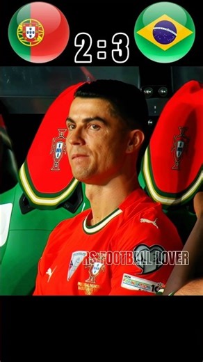 Injured Ronaldo Kicks Neymar Jr 😱 Portugal VS Brazil Imaginary World Cup 2026 #ronaldo​ vs #neymar​