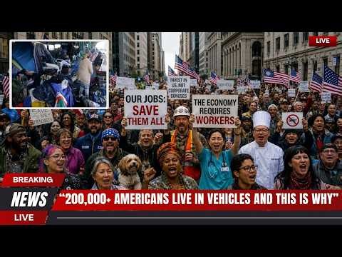 They're Living in Vans, RVs & Trucks Because No Other Choice — America's Hidden Housing Crisis(2026)