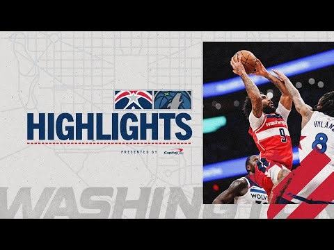Highlights: Washington Wizards vs. Minnesota Timberwolves |1.04.26