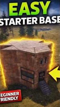 Small Efficient Base Every New Player Needs #rust #tutorial #rustgame
