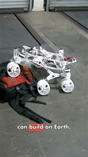 This Six-Wheeled Robot Can Crawl Over Rough Terrain!