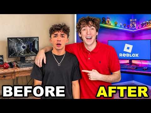 Surprising My Editor With His DREAM Gaming Setup
