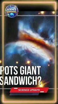 Hubble Captures Unbelievable Chaos in Giant 'Dracula's Sandwich' Disk