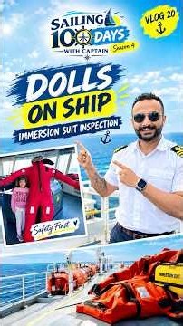 VLOG 20/100 Captain’s Day on SHIP 😎 MERCHANT NAVY #cadet #merchantnavy #shipcaptain #captain