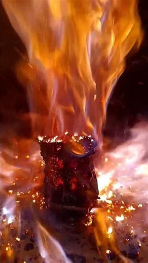 2 Next Level Science Tricks With Fire #shorts