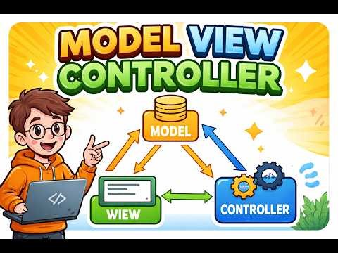“MVC Explained in 3 Minutes (Model View Controller Made SUPER Easy)