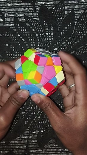 Megaminx 12×12 Re–Solve Easy Method for Beginners Shorts #cubing #shots