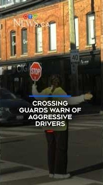 Crossing guards warn of bad drivers