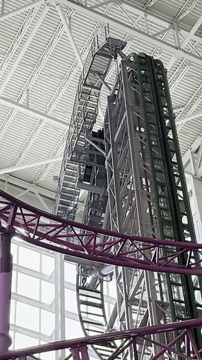 The Climb. The Stall. The DROP.… 😱🎢 | TMNT Shellraiser #gerstlauer #nickelodeonuniverse #shorts