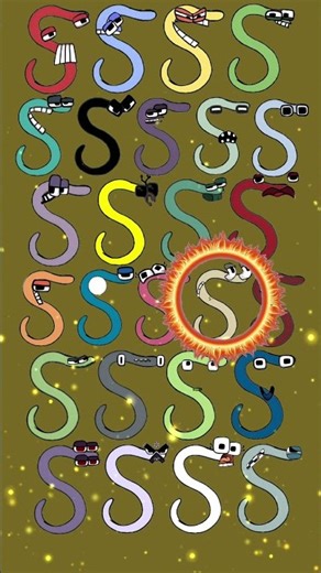 Alphabet lore song same letters #alphabetsong #alphabetlore #shorts