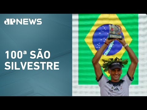 Fábio Jesus e Núbia Oliveira garantem Brasil no pódio da São Silvestre