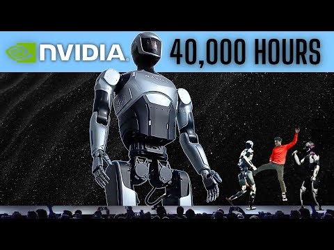 NVIDIA's 40,000 Hour AI Experiment Changing Robotics Forever (AI NEWS)