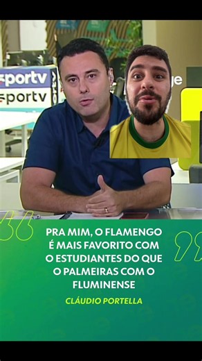 Comentarista diz que Flamengo é mais favorito contra o Estudiantes do que o Palmeiras contra o Flu 😂😂😂#palmeiras #futebol #tiktokesportes #libertadores