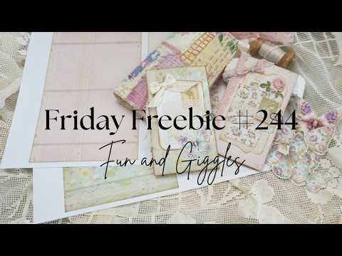 Join us for Fun and Giggles, as we make this weeks Friday Freebie!