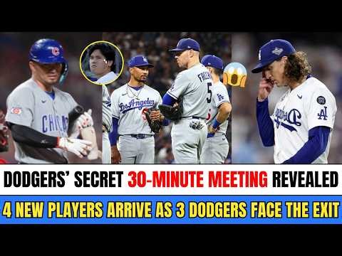 DODGERS BOMBSHELL! 3-for-4 BLOCKBUSTER TRADE REVEALED — Ohtani’s EMOTIONAL REACTION STUNS MLB!