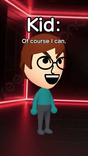 When the Kid Breaks the Computer (Mii Animation) | original idea by Khai Yuen Lim