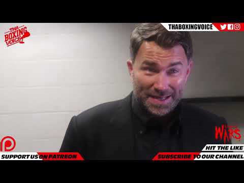 🎙Eddie Hearn media scrum "Chisora can beat Deontay Wilder" 🔥