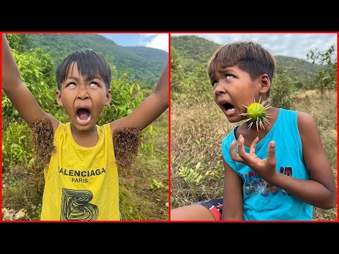 Survival Skills: SMART idea and USEFUL with single mom in forest #bushcraft #camping #outdoors #idea