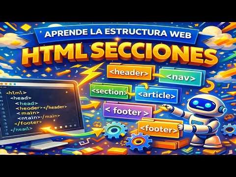 🚨 HTML las SECCIONES que NADIE te explica, | Curso Desarrollo Web COMPLETO 🔥 (6 de 18)