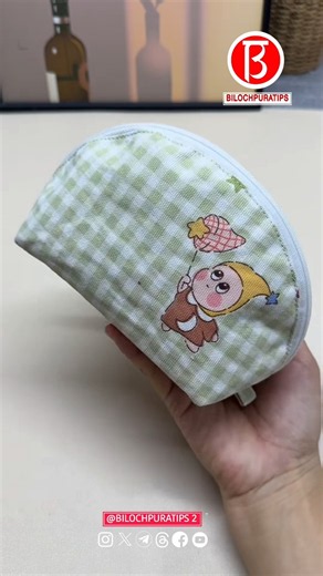 Turn a Small Piece of Fabric into a Shell Bag — Easy to Learn at a Glance