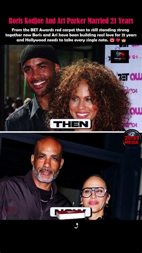 Boris Kodjoe and Ari Parker: 21 years of pure love! 🥹❤️ #Shorts #Fyp #Foryou