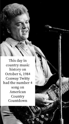 This day in country music history on October 6, 1984 Conway Twitty was in the top 5 #countrymusic