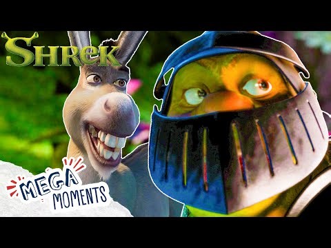 A Heroic Ogre!! 🐉 | Shrek | Mega Moments