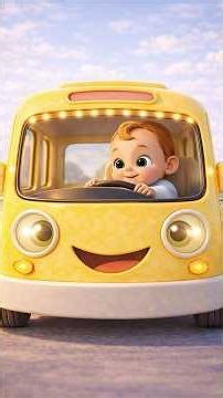 Baby Bus Counting 1 to 5 🚌 | Learn Numbers with Baby Bus | Toddler Counting Video