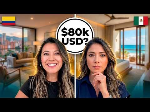 $80k USD en Riviera Maya vs. Colombia ¿Dónde rinde más tu dinero?