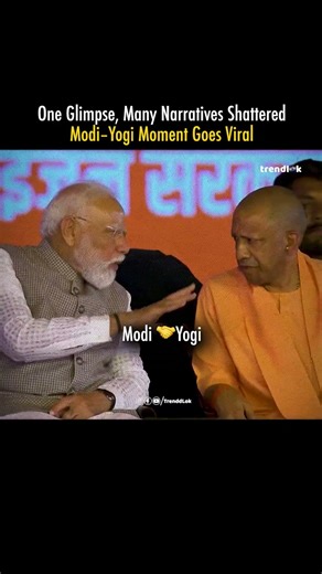 One Glimpse, Many Narratives Shattered: Modi–Yogi Moment Goes Viral
