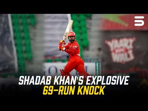 Shadab Khan 69 Runs Match Winning Inning | Quetta vs Islamabad | Match9 | HBL PSL 11 | MZB1U