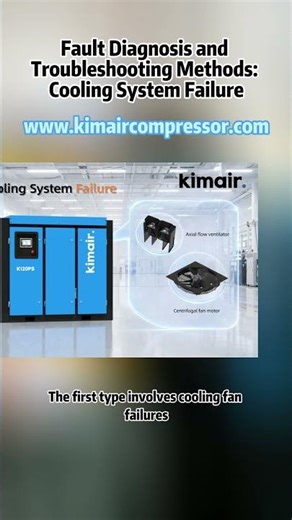 Fault Diagnosis and Troubleshooting Methods: Cooling System Failure. #aircompressor #fyp