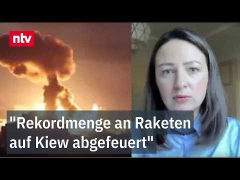 Eine neue Dimension der russischen Angriffe auf Kiew sieht Politikanalystin Oksana Huss | ntv