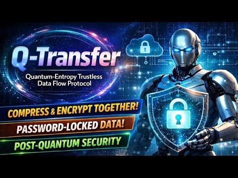 Q-TRANSFER Explained | Quantum-Entropy Trustless Data Flow Protocol