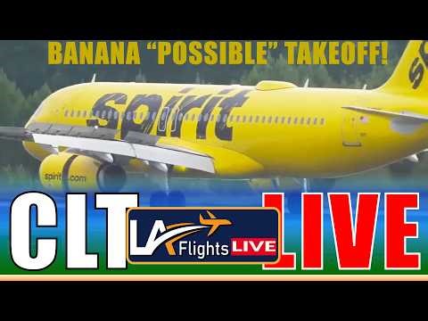 🔴LIVE (CLT) CHARLOTTE DOUGLAS INT. AIRPORT! | May 9, 2026 | CLT PLANE SPOTTING |