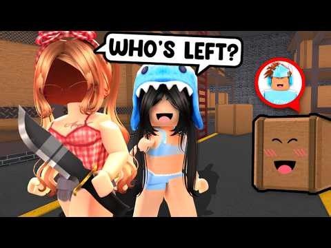Hiding As MM2 PROPS To TROLL TEAMERS...