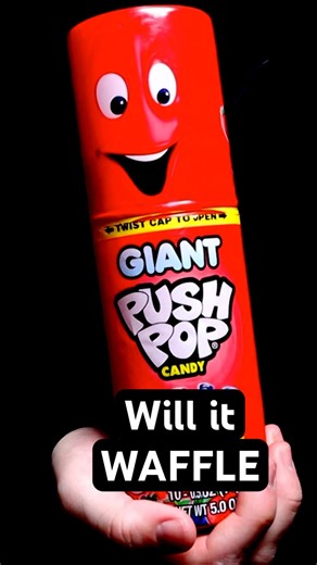 Giant Push Pop - Will it Waffle?