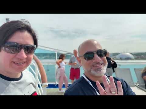 Sky Princess - Norwegian Fjords Cruise Embarkation Day