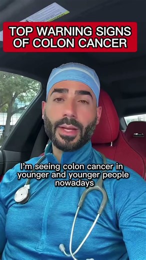 5 warning signs of colon cancer #doctor #medical #health