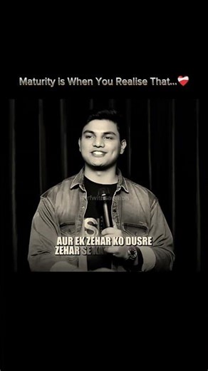 Maturity is When You Realise That...❤️‍🩹 #trending #poetry #love #trueline #feel #emotion #shorts