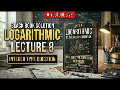 Black Book Solutions | Logarithm Lecture 8 | integer type | JEE Advanced & Olympiad