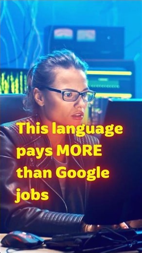 This language pays MORE than Google jobs #shorts #coding #programming #softwaredeveloper